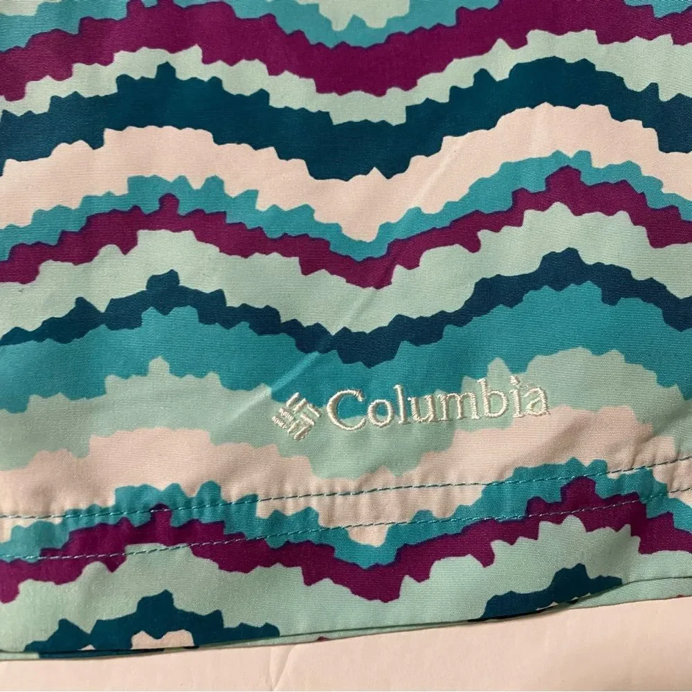 Columbia girls Ripple Maker Board swimsuit Skort skirt bottom omni shade 10-12